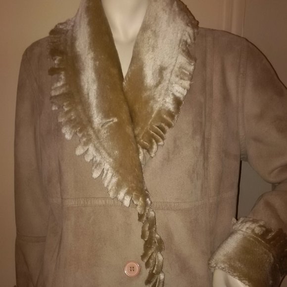 Faux Shearling Coat - Picture 2 of 6